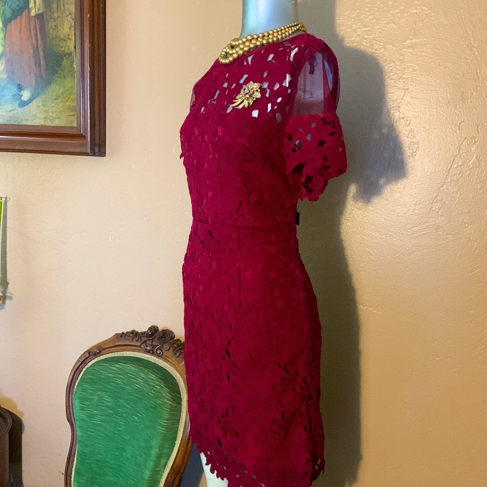 Romeo & Juliet Couture Giupure Dress. SZ L - Picture 2 of 6